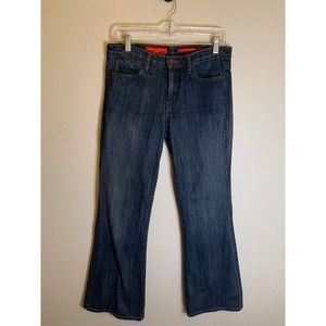 NYDJ Tummy Tuck Bootcut Jean Womens Size 6 Mid Rise Dark Wash